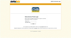 Desktop Screenshot of fmsconstruction.pipelinesuite.com