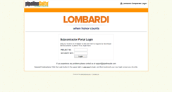 Desktop Screenshot of lombardidevelopment.pipelinesuite.com