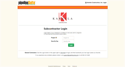 Desktop Screenshot of karkela.pipelinesuite.com