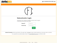 Tablet Screenshot of cficc.pipelinesuite.com
