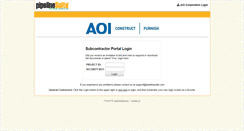 Desktop Screenshot of aoicorp.pipelinesuite.com