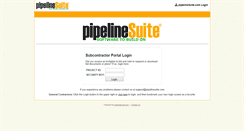Desktop Screenshot of lmconstructionco.pipelinesuite.com