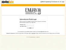 Tablet Screenshot of emjay.pipelinesuite.com