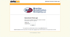 Desktop Screenshot of brantleyconstruction.pipelinesuite.com