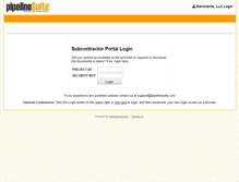 Tablet Screenshot of barloventollc.pipelinesuite.com